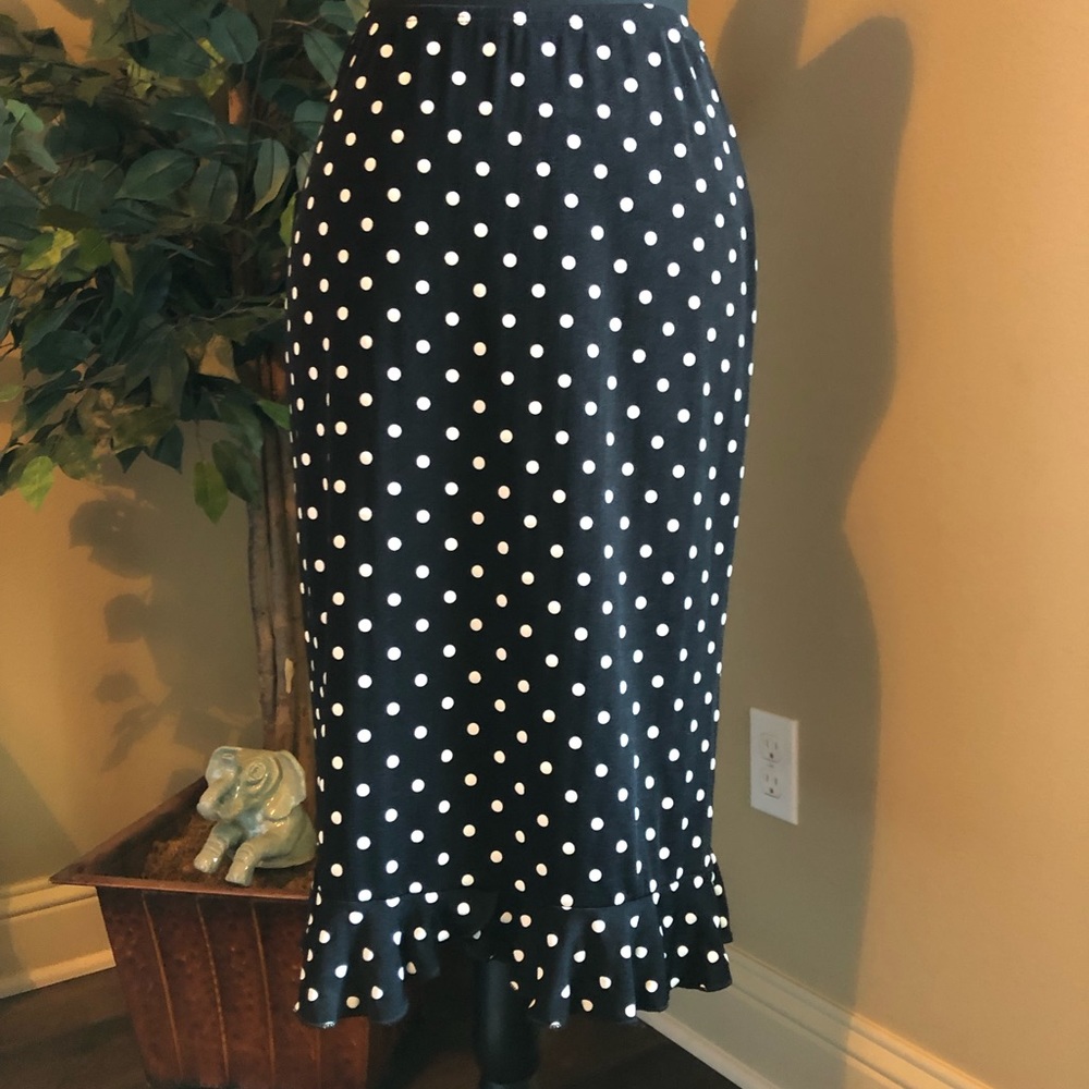 Polka dot skirts